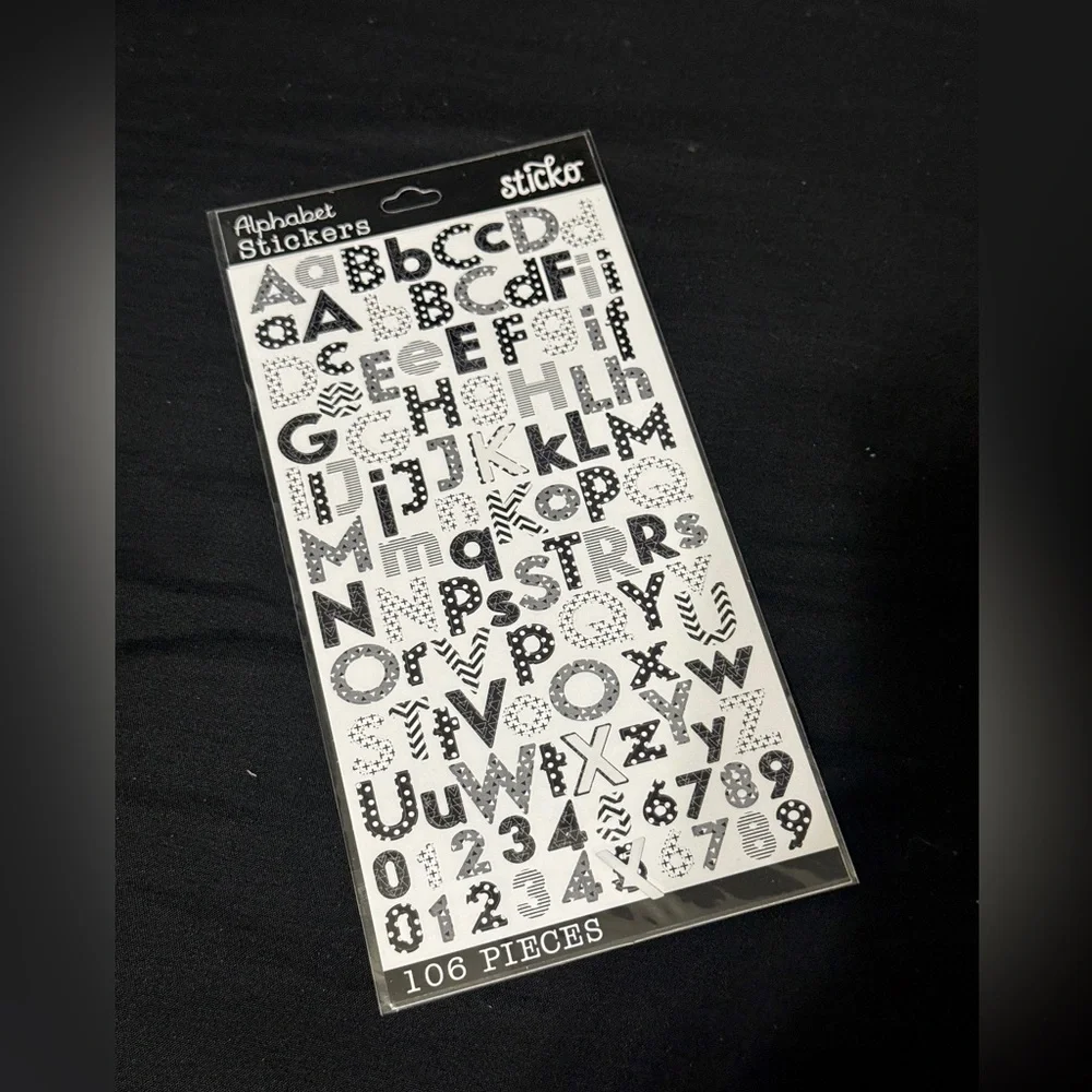 Alphabet Stickers Set - Picture 2 of 4